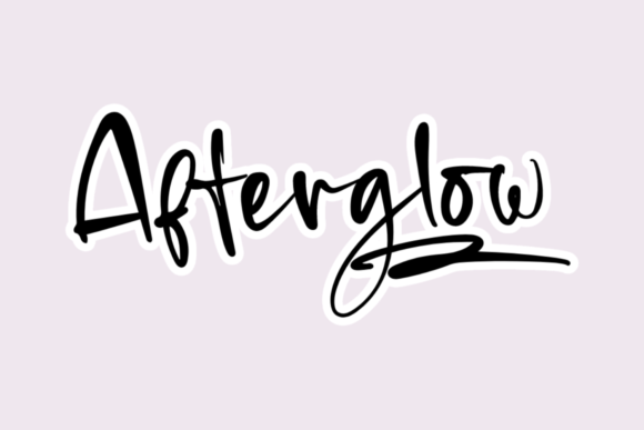 Afterglow: A Font That Elevates Your Brand