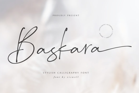 Baskara: A Stylish Calligraphy Font for Web Design