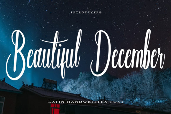 Beautiful December Font Review: A Handwritten Typeface That Sparkles