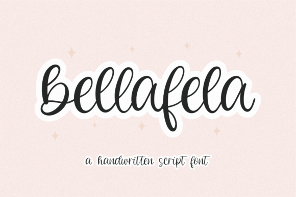 Bellafela: A Gorgeous Handwritten Font