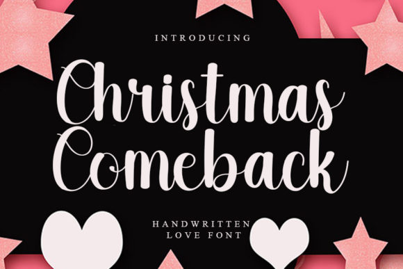 Christmas Comeback: A Premium Font for Digital Branding