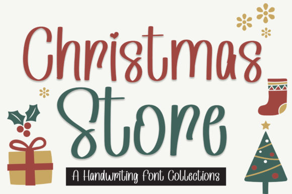 Christmas Store: A Luxurious Handwriting Typeface