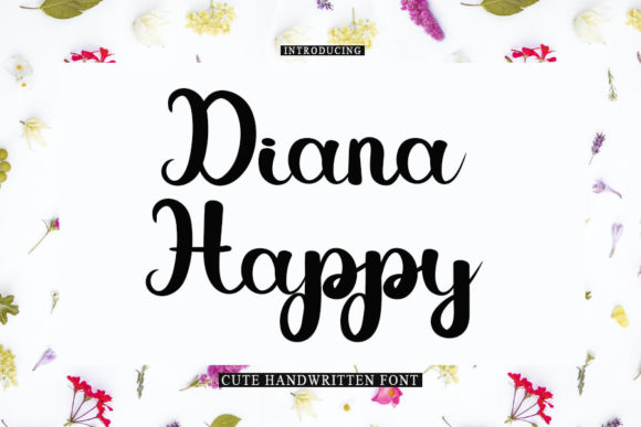 Diana Happy Font for Business