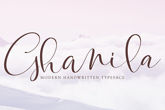 Ghanila: A Handwritten Font for Web Design