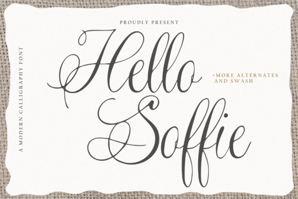 Hello Soffie: A Graceful Script Font for Creative Projects