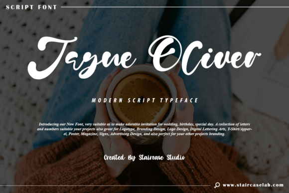 Jayne Oliver Font: A Professional Script Typeface for Business