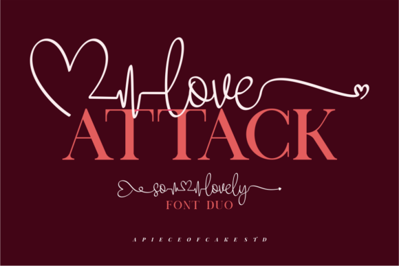 Love Attack: A Font That Speaks Volumes