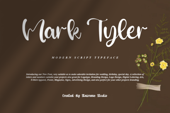 Mark Tyler: A Modern Script Typeface