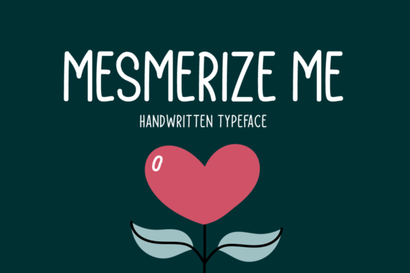 Mesmerize Me: A Handwritten Font for Elegant Design