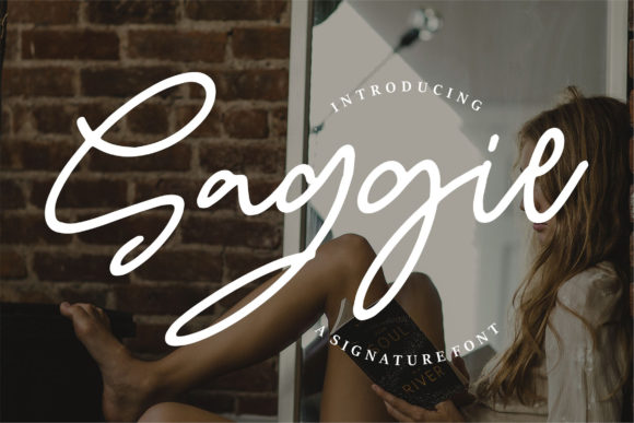 Saggie: A Handwritten Font for Creative Makers