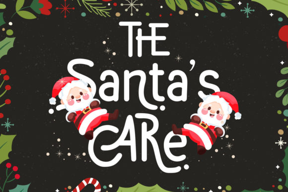 Santa s Care Font Review