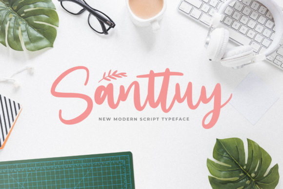 Santtuy Font: Elevate Your Campaign Design with Elegance and Clarity