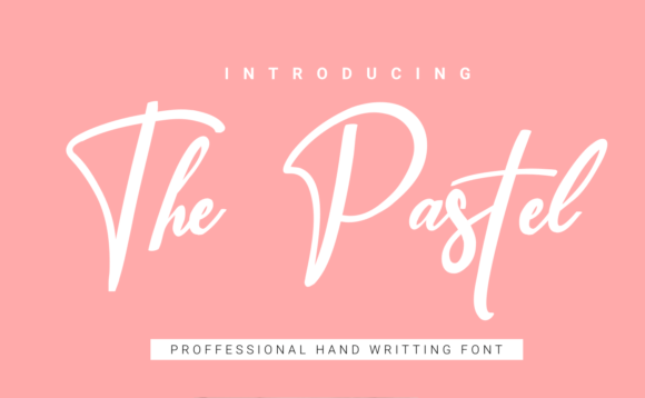 The Pastel Font for Business