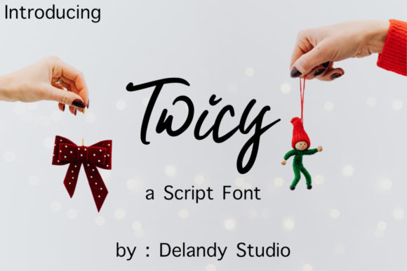 Twicy: A Premium Script Font That Elevates Branding Materials