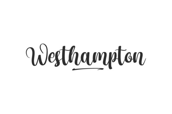 Westhampton: A Handwritten Font for Creative Brands
